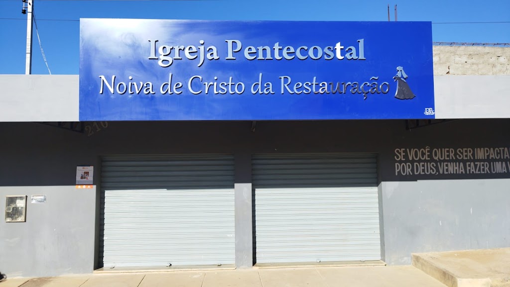 Fachada de Igreja Pentecostal Noiva de Cristo Da Restauração