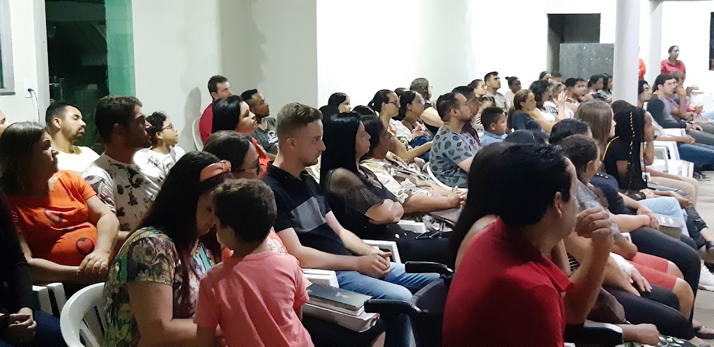 Fachada de Igreja Batista pentecostal Ebeneze em Cristais-MG
