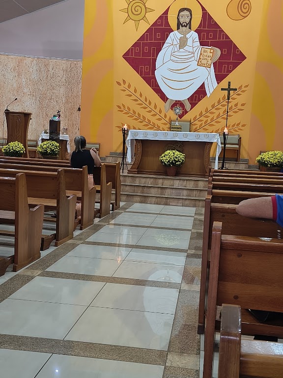 Fachada de Paróquia Nossa Senhora das Graças