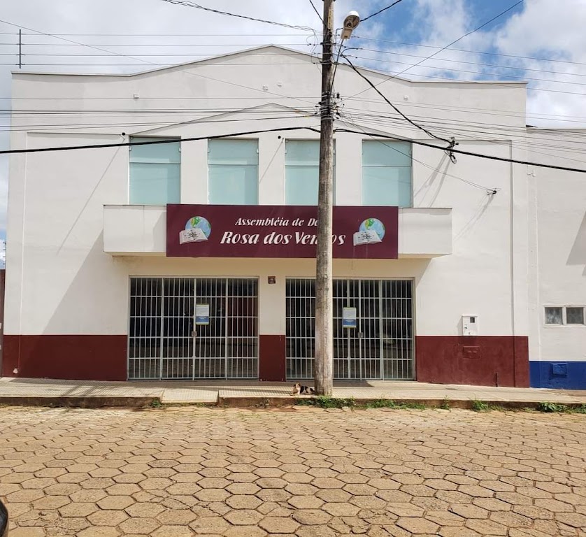 Fachada de Assembléia de Deus Rosa dos Ventos
