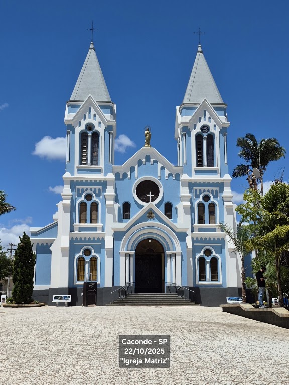Fachada de Basílica Santuário Nossa Senhora da Conceição do Bom Sucesso