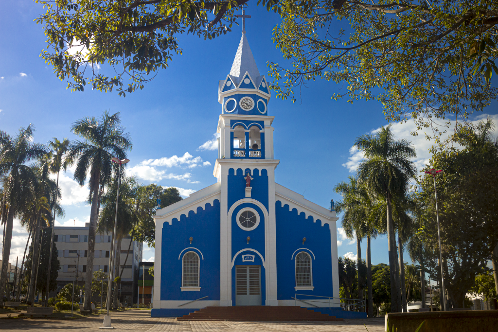Fachada de Paróquia Nossa Senhora da Piedade
