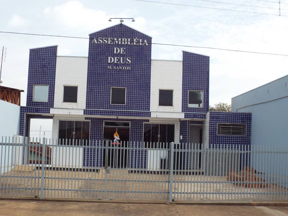 Fachada de Assembléia de Deus M. Santos
