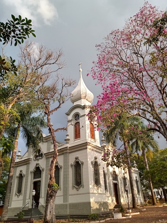 Fachada de Santuário Diocesano de Adoração Eucarística Nossa Senhora do Rosário em Mococa