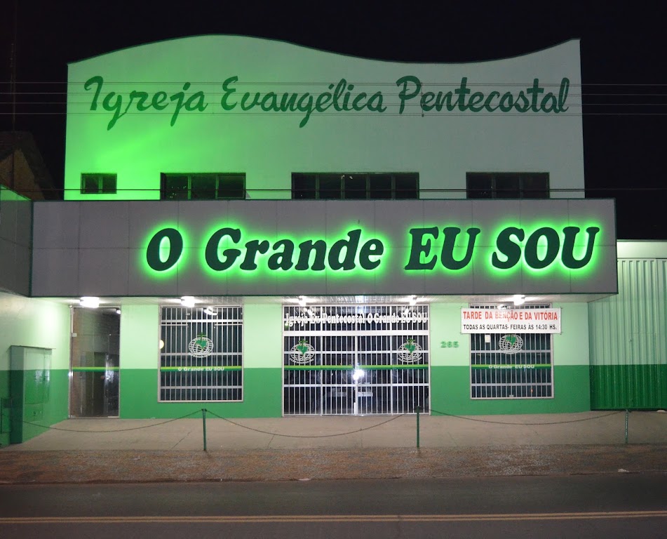 Fachada de Igreja O Grande Eu Sou ( The Great I Am Church)