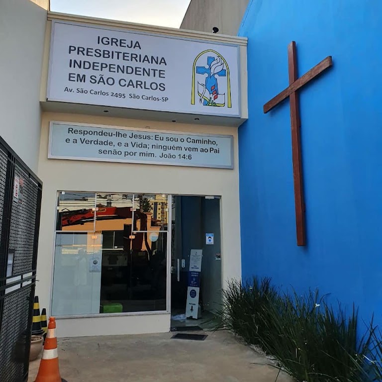 Fachada de Igreja Presbiteriana Independente em São Carlos
