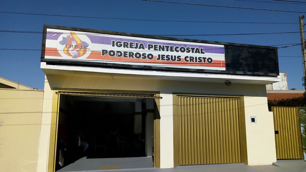 Fachada de Igreja pentecostal Poderoso Jesus Cristo
