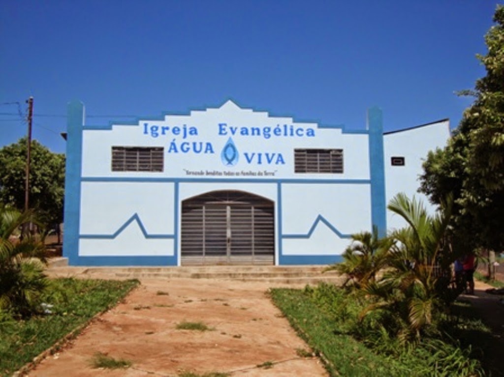 Fachada de Igreja Evangélica Água Viva