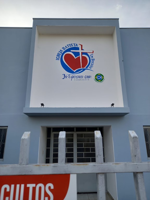 Fachada de Igreja Batista em Bocaina