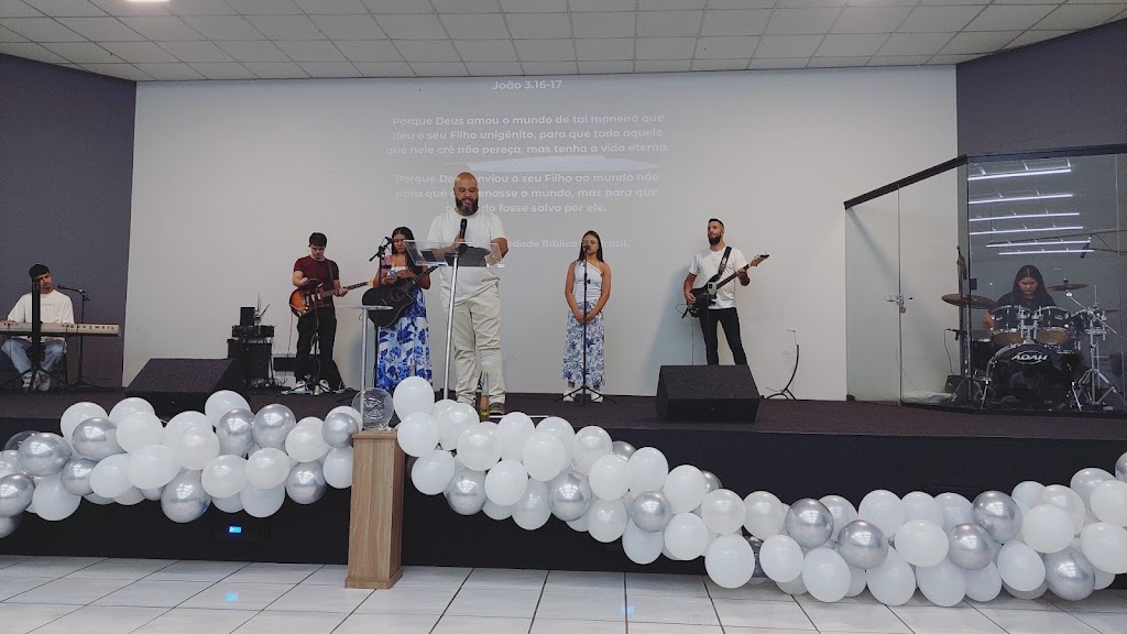 Fachada de ministério G.C.D (Garagem com Deus)