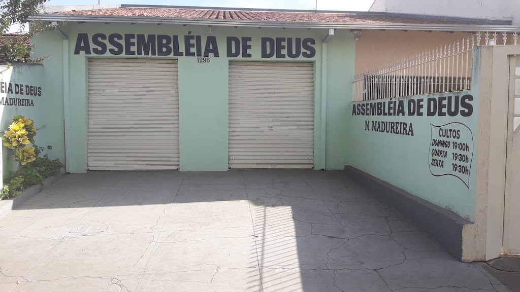 Fachada de Assembléia de Deus M Madureira