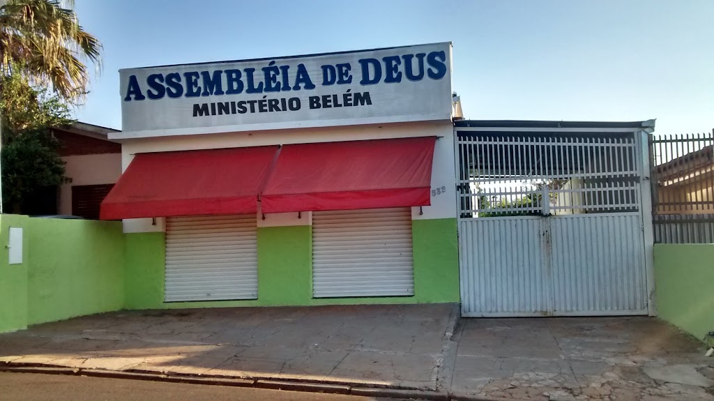 Fachada de Assembléia de Deus Ministério Belém
