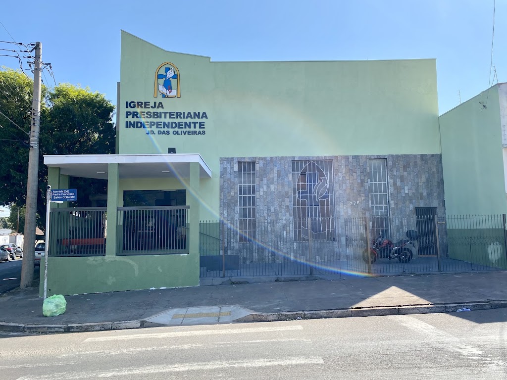 Fachada de Igreja Presbiteriana independente Jardim das Oliveiras