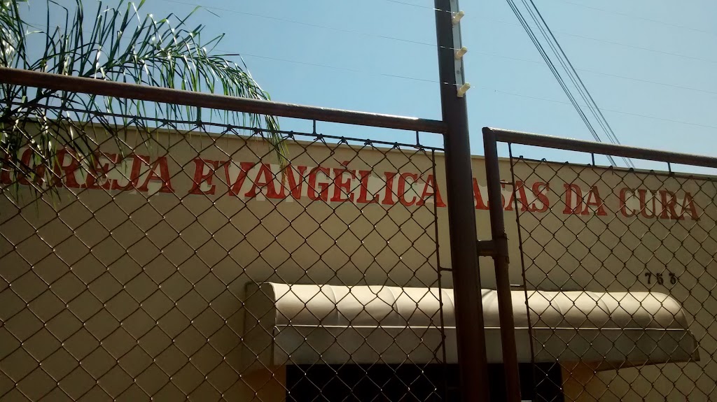 Fachada de Igreja Evangélica Asas da Cura