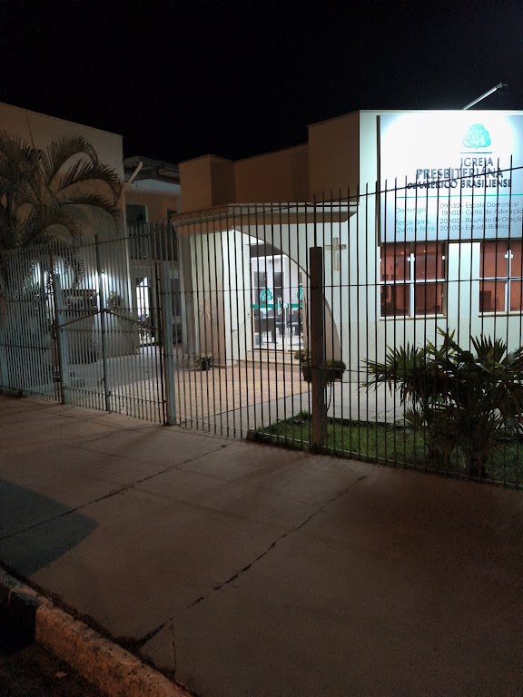 Fachada de igreja Presbiteriana de Américo Brasiliense