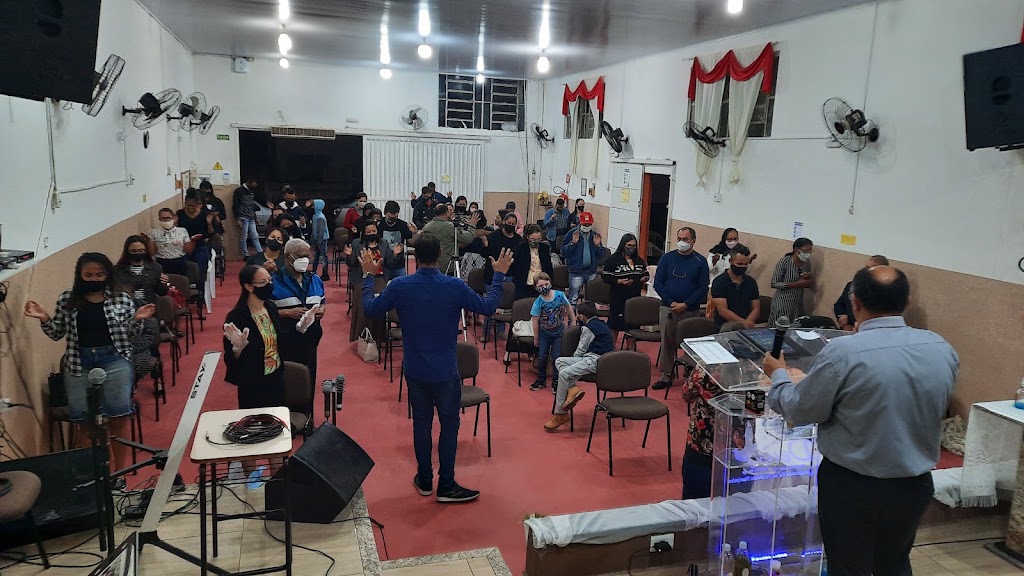 Fachada de Igreja Assembleia de Deus Ministerio Getsemani Taquaritinga
