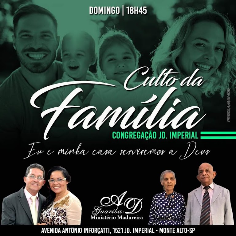 Fachada de Igreja Evangélica Assembléia de Deus, ministério de Madureira