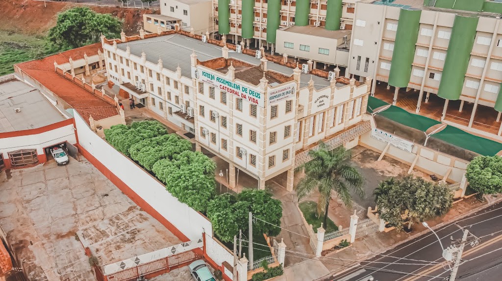 Fachada de Assembleia de Deus - Ministério do Belém em Jaboticabal/SP
