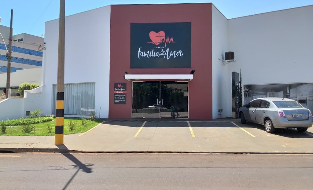 Fachada de Igreja Cristã Família do Amor