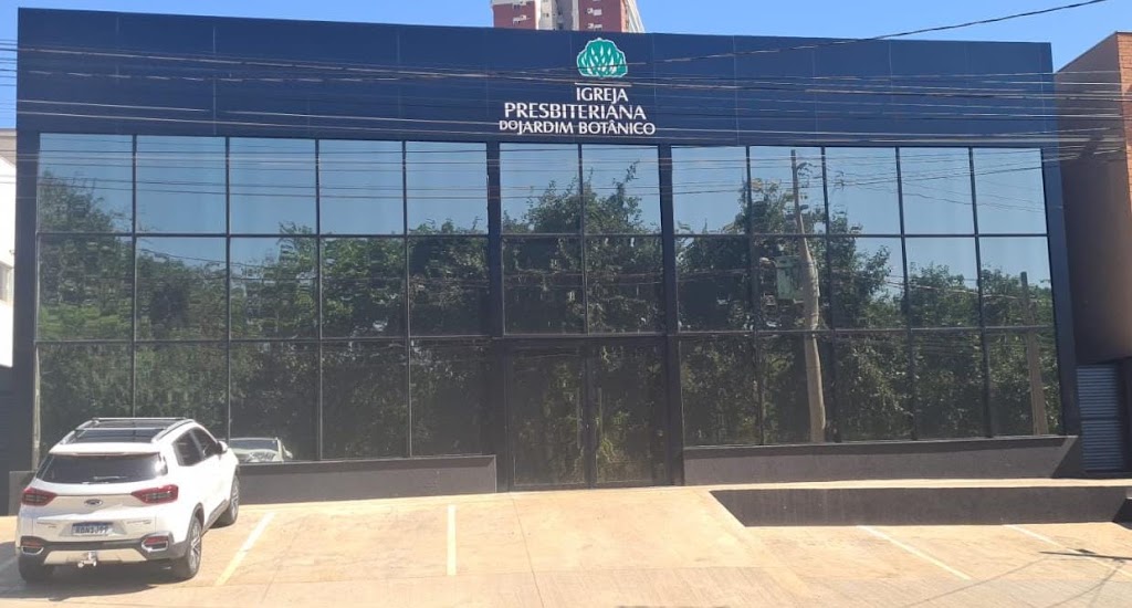 Fachada de Igreja Presbiteriana do Brasil Jardim Botânico