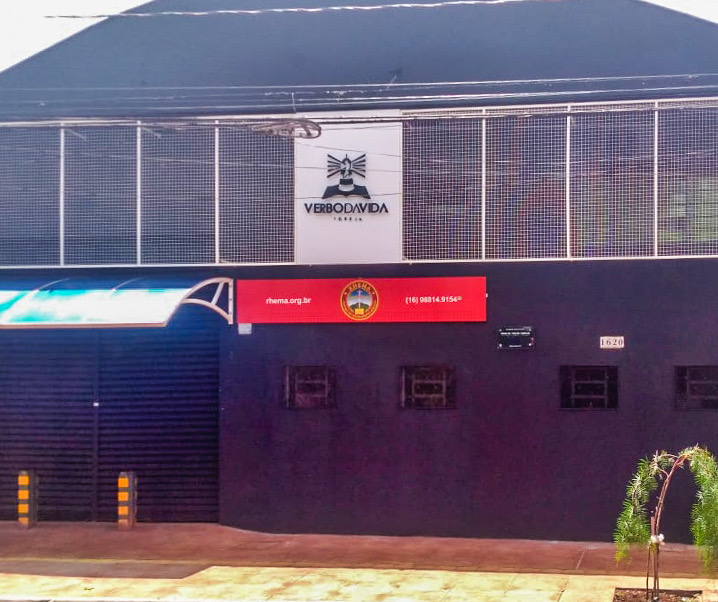Fachada de Igreja Verbo da Vida Ribeirão Preto