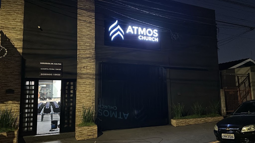 Fachada de Atmos Church – Igreja Evangélica em Ribeirão Preto