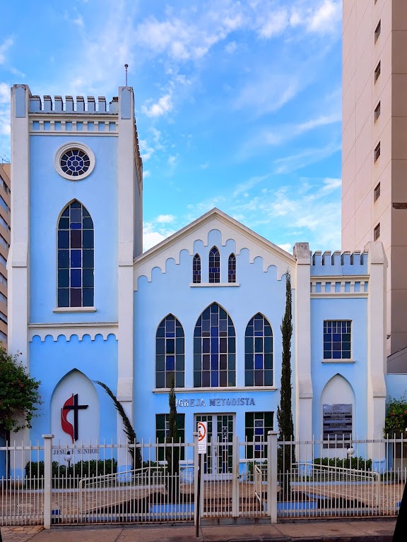 Fachada de Igreja Metodista Central em Ribeirão Preto