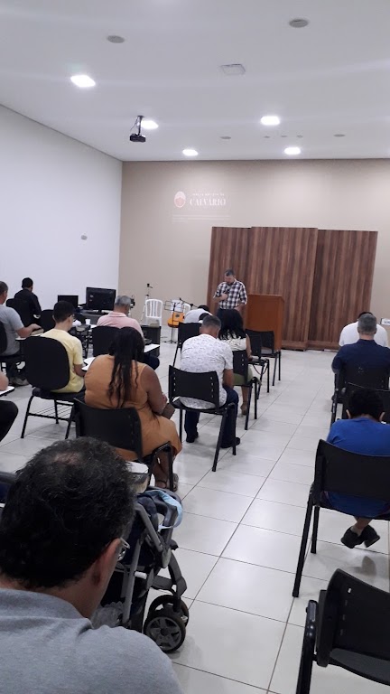 Fachada de Igreja Batista do Calvário em Ribeirão Preto