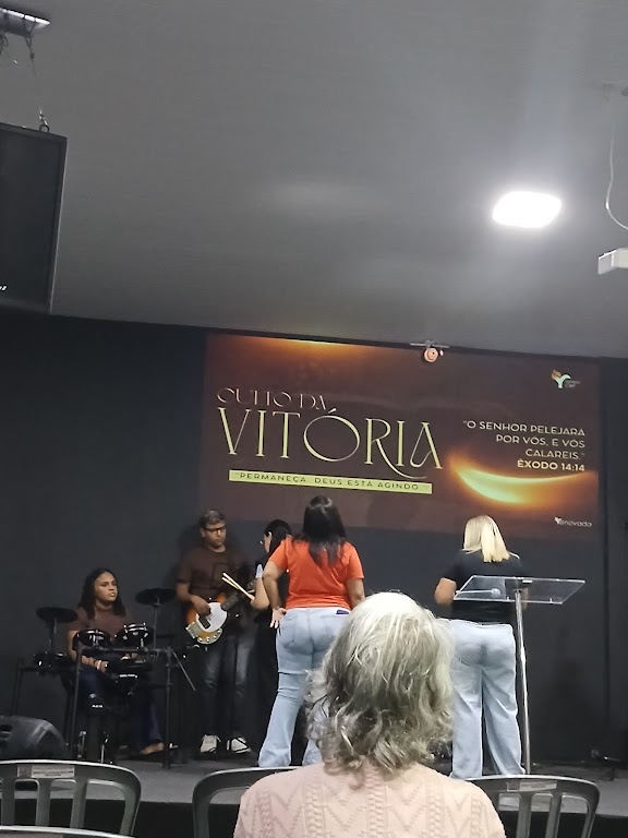 Fachada de Igreja Comunidade Renovada pentecostal