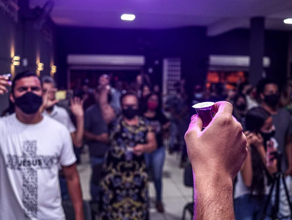 Fachada de Igreja da Gratidão Serrana