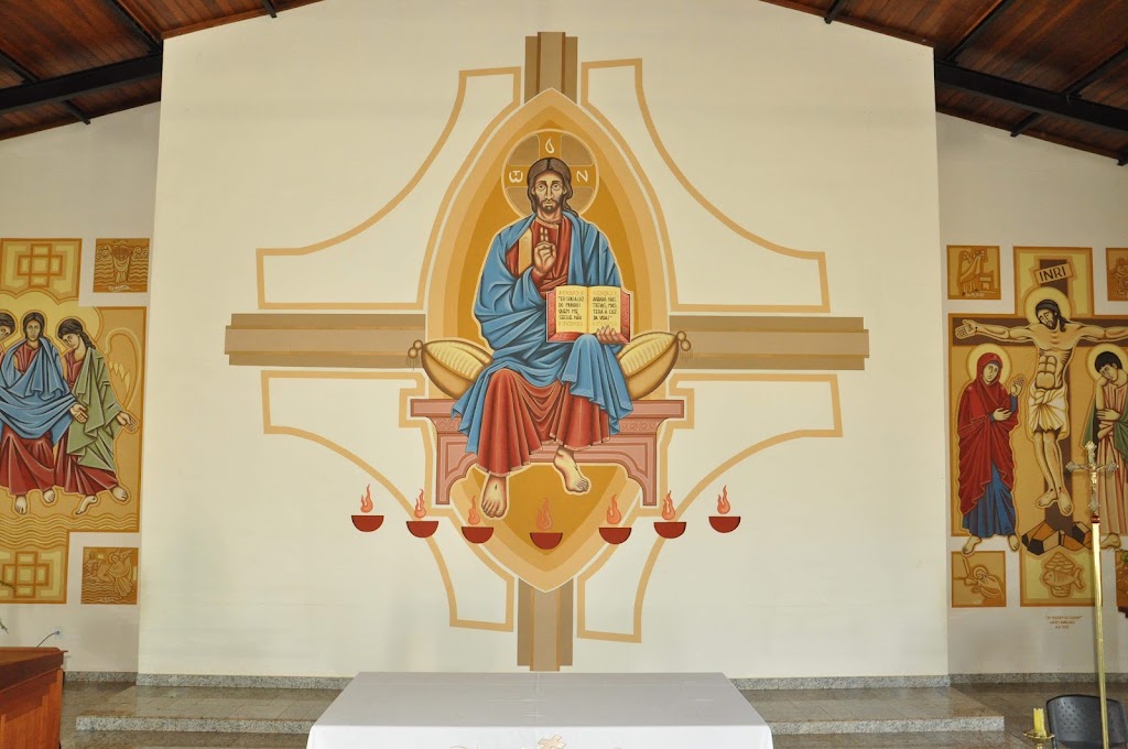 Fachada de Paróquia Cristo Rei - Orlândia - Diocese de Franca