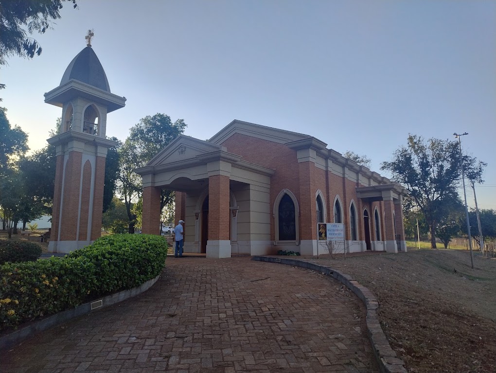 Fachada de Capela Mãe Rainha - Paróquia São José - Diocese de Franca