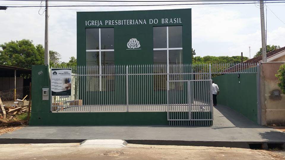 Fachada de Igreja Presbiteriana de São Joaquim da Barra