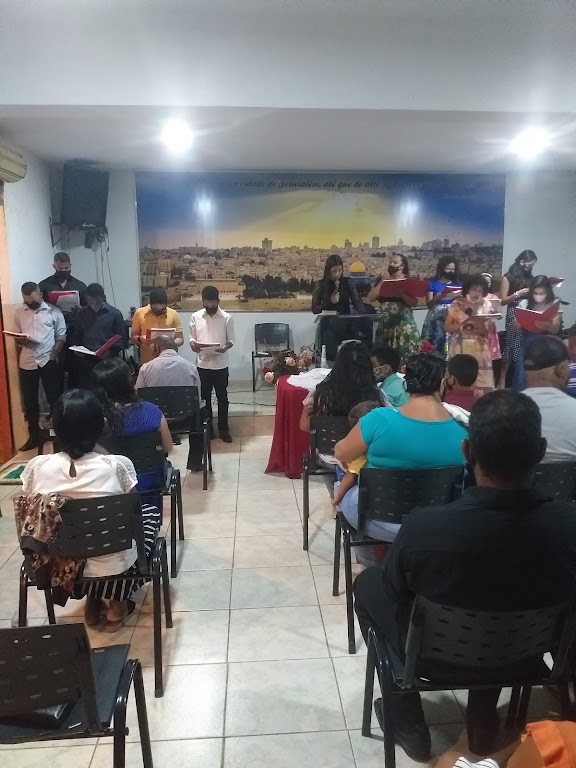Fachada de Igreja evangélica Assembleia de deus