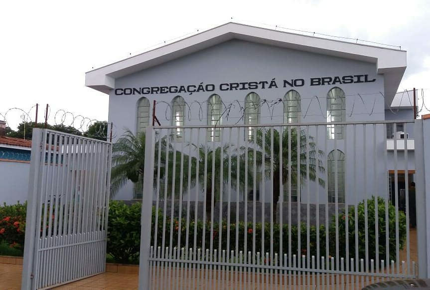 Fachada de Congregação Cristã no Brasil