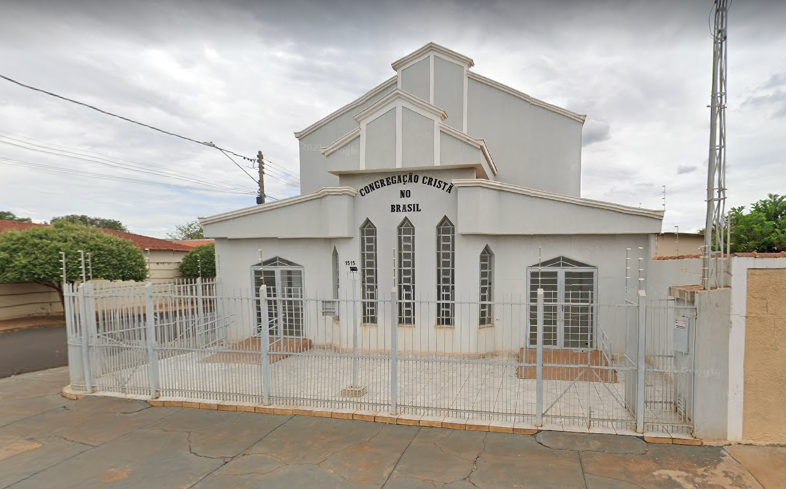 Fachada de Congregação Cristã no Brasil