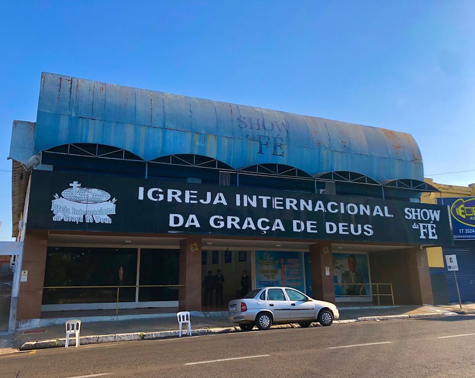 Fachada de Igreja Internacional da Graça de Deus