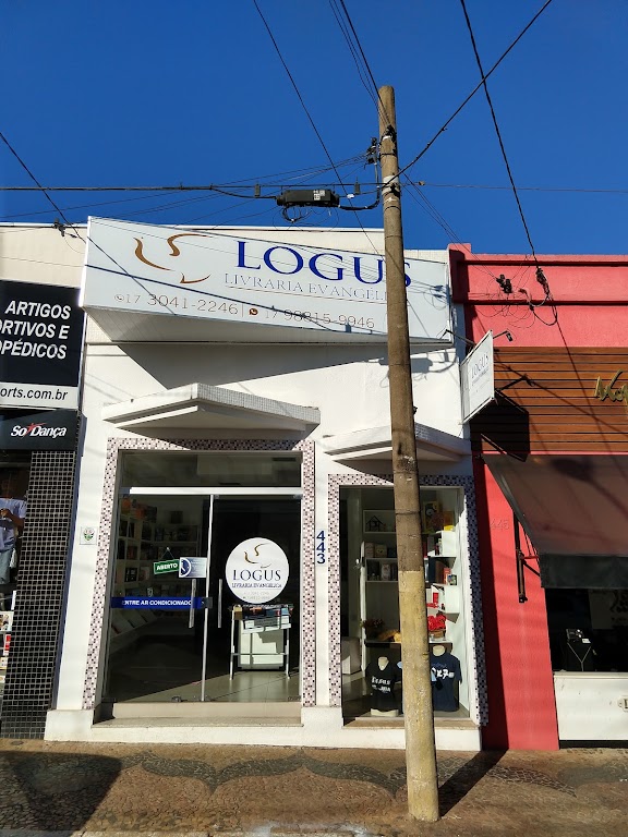 Fachada de Logus Artigos Evangélicos e Cristão