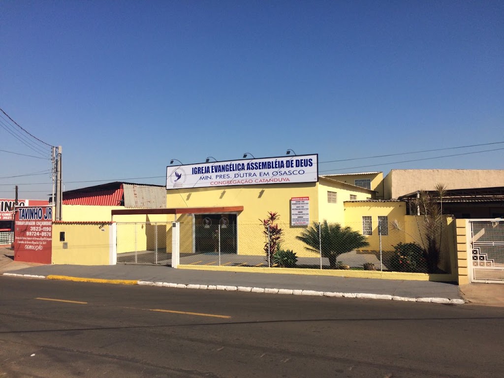 Fachada de Igreja Evangélica Assembléia de Deus Ministério Presidente Dutra em Osasco