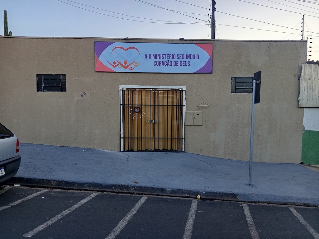 Fachada de Igreja evangélica AD Segundo coração de Deus