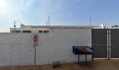 Fachada de Creche Escola Residêncial Júlio Ramos