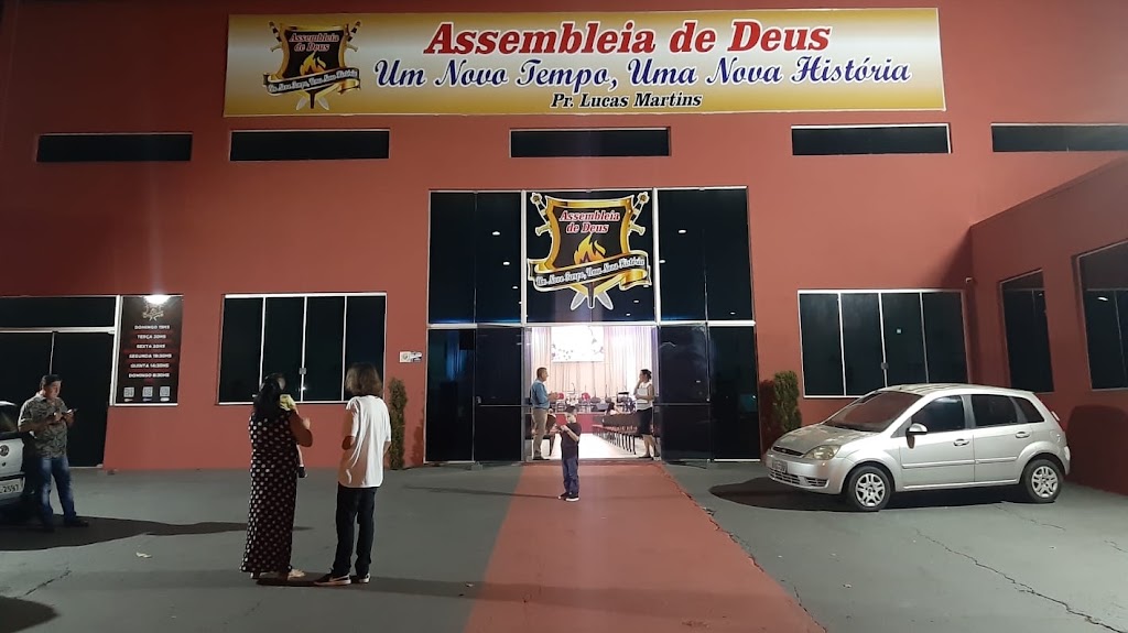 Fachada de AD Um Novo Tempo Uma Nova História