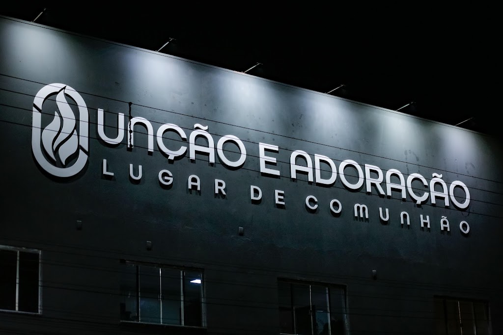 Fachada de Igreja Evangélica Unção e Adoração
