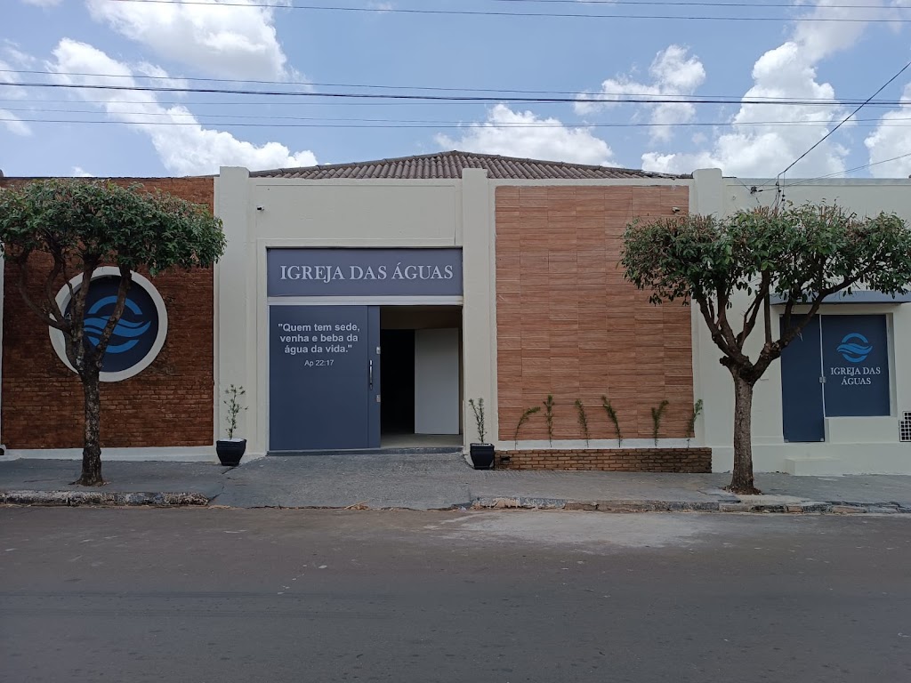 Fachada de Igreja das Águas