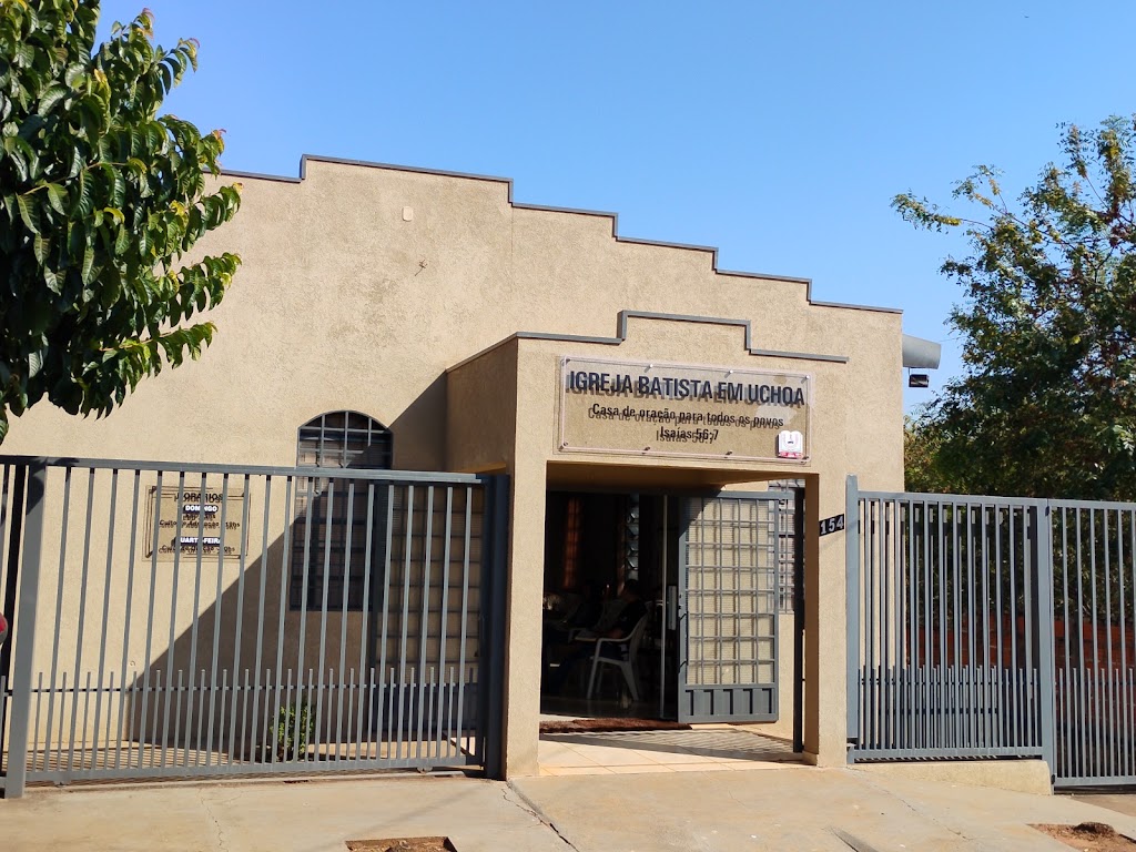Fachada de Igreja Batista em Uchoa