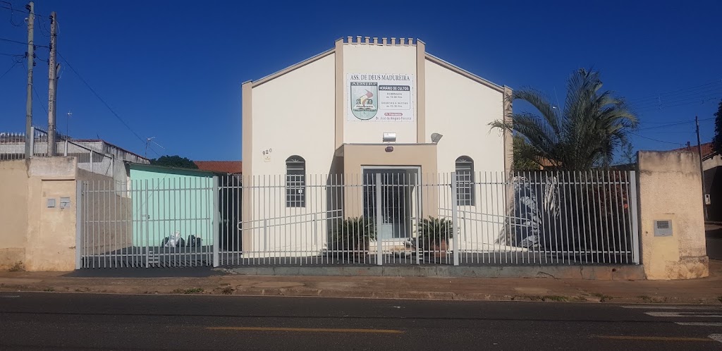 Fachada de Igreja Evangélica Assembléia de Deus