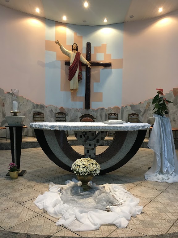 Fachada de Paróquia Cristo Rei
