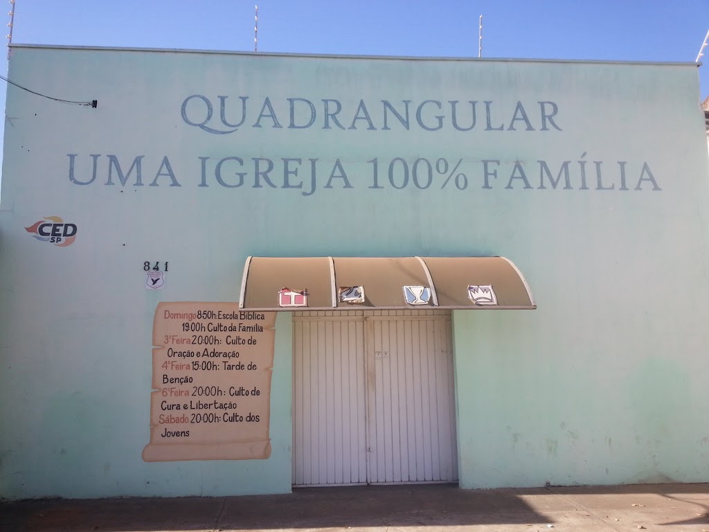 Fachada de Igreja do Evangelho Quadrangular