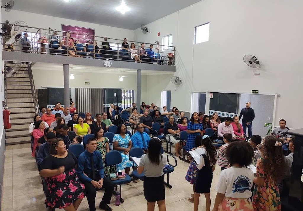 Fachada de IEPG Igreja Evangélica Pentecostal de Guapiaçu