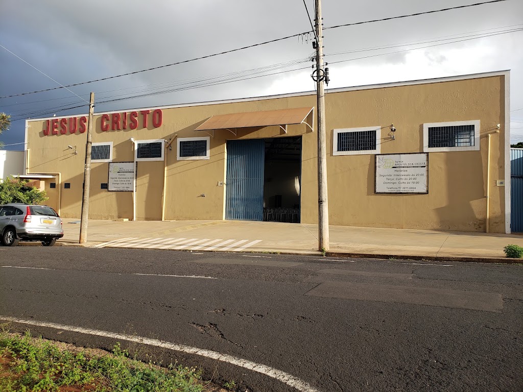 Fachada de Igreja Apostólica Cristã
